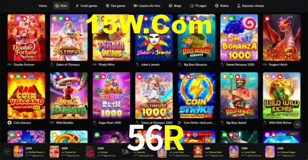 Bônus Generosos e Exclusivos no 56R para Você!